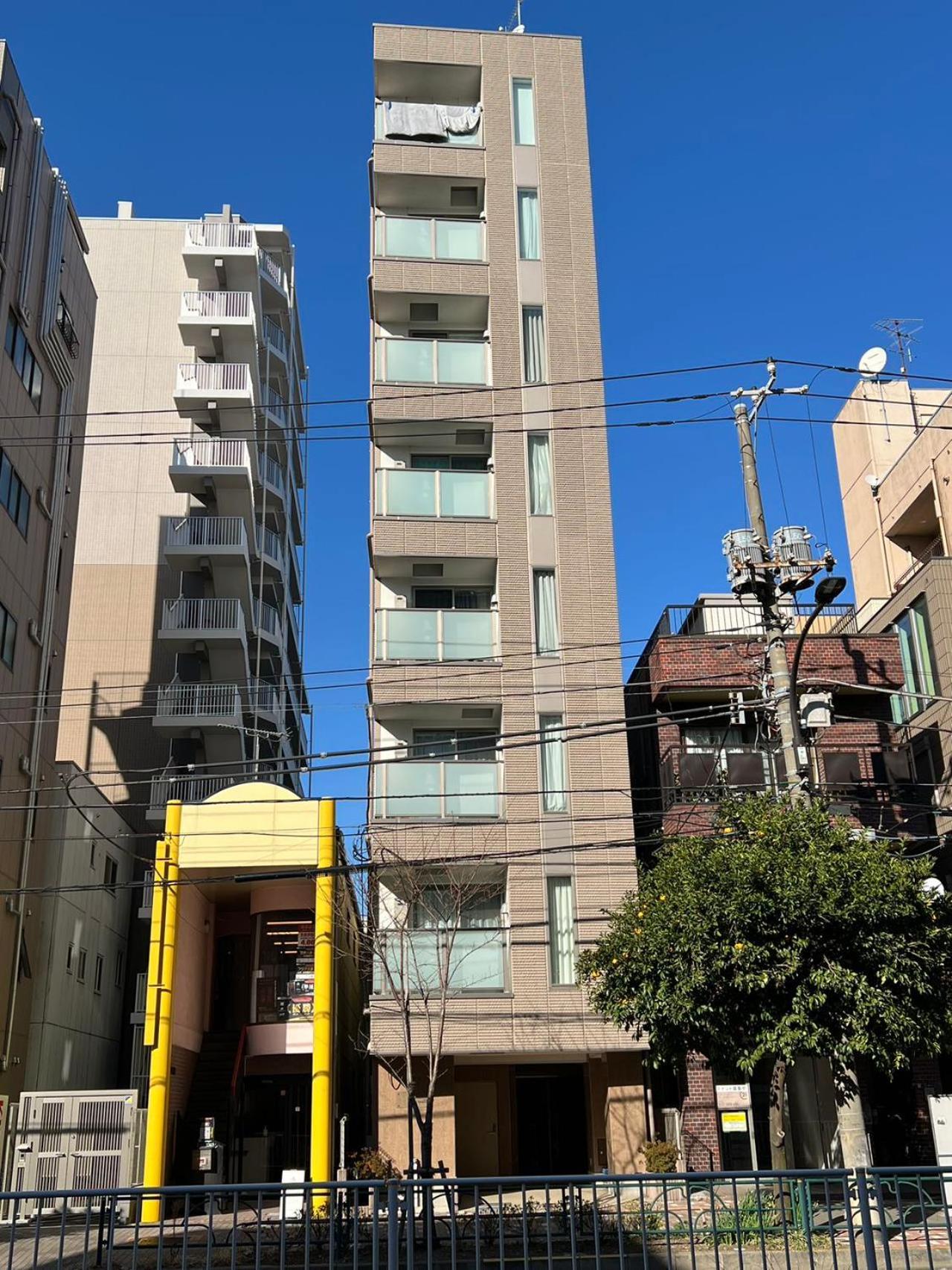 טוקיו Skyhotel Kikukawa 駅徒歩2分 מראה חיצוני תמונה